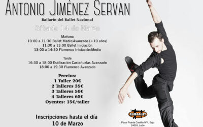 Talleres de Ballet y Flamenco – Marzo 2020