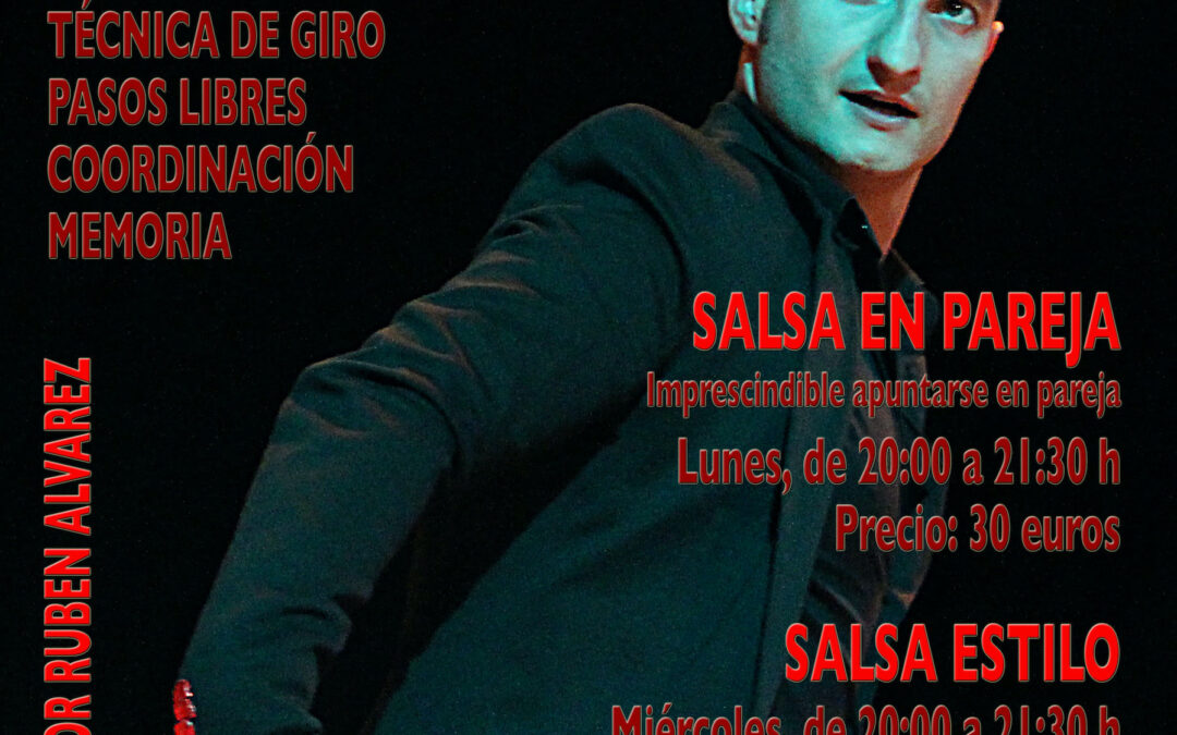 Cursos de Salsa en Pareja y Salsa Estilo