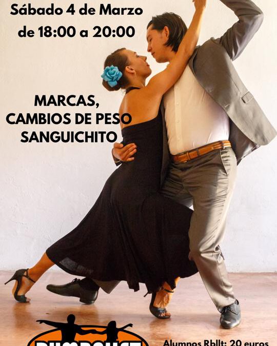 Taller de Tango Argentino – Marzo 2023